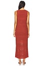 view 3 of 3 Carrer Sweater Dress in Marsala