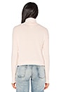 view 3 of 4 JERSEY DE CUELLO ALTO CON BAJO DESIGUAL in Blush