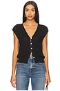 view 1 of 4 Morganna Sweater Vest in Jet Black