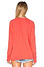view 3 of 4 Raglan Sweatshirt in Lobster Red