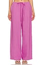 view 1 of 4 Lucia Tie Waist Pant in Rosebud