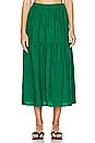 view 1 of 4 Esmeralda Skirt in Verdant Green