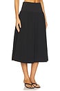 view 2 of 6 Ava Midi Skirt in Jet Black