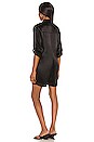 view 3 of 3 Ezra Button Down Romper in Black
