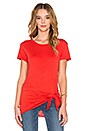 view 1 of 3 Nadja Tee in Hot Coral