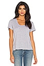 view 1 of 3 Jaclyn Tee in Heather Grey