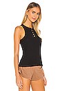 view 2 of 4 Nicolette Snap Tank in Black