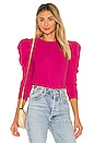view 1 of 4 Zeta Snap Back Mock Neck in Barbie