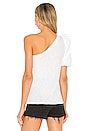 view 3 of 4 Raina One Shoulder Top in White