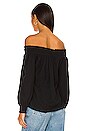 view 3 of 4 Sarina Renaissance Tee in Jet Black