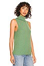 view 2 of 4 Farrow 90's Turtleneck Tank in Jade