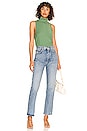 view 4 of 4 Farrow 90's Turtleneck Tank in Jade