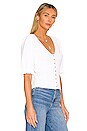 view 2 of 4 Laila Snap Corset Tee in White