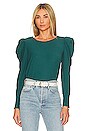 view 1 of 4 Romy Modest Top in Deep Teal