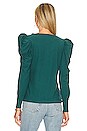 view 3 of 4 Romy Modest Top in Deep Teal
