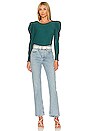 view 4 of 4 Romy Modest Top in Deep Teal