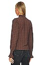 view 3 of 4 Violet Prim And Proper Top in Tartan