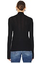 view 3 of 4 ТОП RENE TURTLENECK in Jet Black