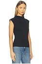 view 2 of 4 Lulu Mock Neck Top in Jet Black