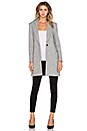view 1 of 4 Mid Length Wool Jacket in Grey