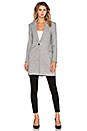 view 2 of 4 Mid Length Wool Jacket in Grey