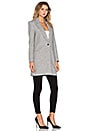 view 3 of 4 Mid Length Wool Jacket in Grey