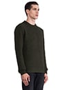 view 2 of 5 Hive Crew Knit Sweater in Olive