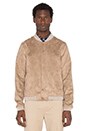 view 2 of 5 Brushed Bomber in Sand
