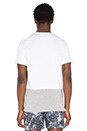 view 3 of 4 Colour Block Tee in Grey & White