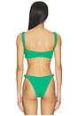 view 3 of 4 HAUT DE MAILLOT DE BAIN LINK STRAP in Emerald