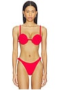 view 1 of 4 Athens Bikini Top in Red