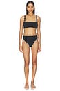 view 4 of 4 BRAGUITA BIKINI CONTOUR in Black & White