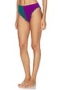 view 3 of 5 BRAGUITA BIKINI CONTOUR in Ultraviolet & Dark Green