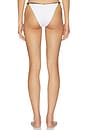 view 3 of 4 Ipa Bikini Bottom in White & Black
