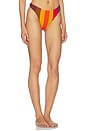 view 2 of 5 BAS DE MAILLOT DE BAIN GOLDEN HOUR in Brown Ombre