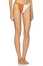 view 2 of 5 BAS DE MAILLOT DE BAIN COLORBLOCKED BAHIA in Clay & White