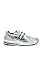 view 1 of 6 ZAPATILLAS PARA CORRER 1906R in Silver Metallic, Nightwatch Green, & Sea Salt