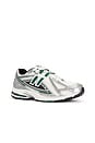 view 2 of 6 ZAPATILLAS PARA CORRER 1906R in Silver Metallic, Nightwatch Green, & Sea Salt