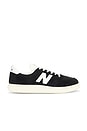 view 1 of 6 T500 Sneakers in Black, Sea Salt, & Angora