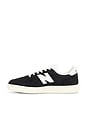 view 5 of 6 T500 Sneakers in Black, Sea Salt, & Angora