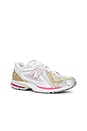 view 2 of 6 1906r Sneakers in Silver Metallic, Dragon Berry, & White