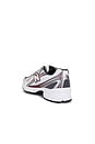 view 3 of 6 740 Sneakers in Mercury Red, White, & Castlerock