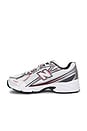 view 5 of 6 740 Sneakers in Mercury Red, White, & Castlerock