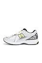 view 5 of 6 SNEAKERS 1906 in Light Silver Metallic & Alkaline Green
