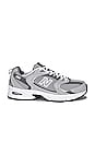 view 1 of 6 New Balance MR530 in RAINCLOUD & SHADOW GREY