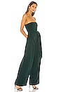 view 2 of 3 Plateau Jumpsuit in Emerald Green