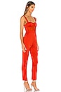 view 2 of 3 Kailynn Jumpsuit in Red Orange