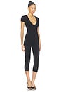 view 2 of 3 Rukmini Capri Jumpsuit in Black