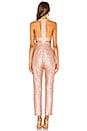 view 3 of 4 x Naven Silvia Jumpsuit in Light Champagne Pink