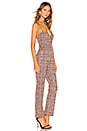 view 2 of 4 Davida Jumpsuit in Tan & Red